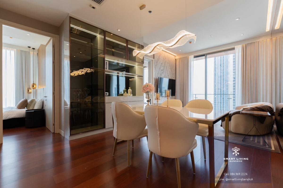 📢👇 Luxury brand new project in Thonglor where so many restaurants, coffee shops, supermarkets nearby , unblocked view, nice modern decor, ready to move in