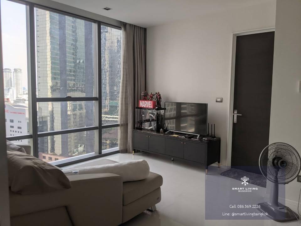 For sale luxury condo in Sathorn! 1 Bedroom fully furnished City view Near BTS Chong nonsi