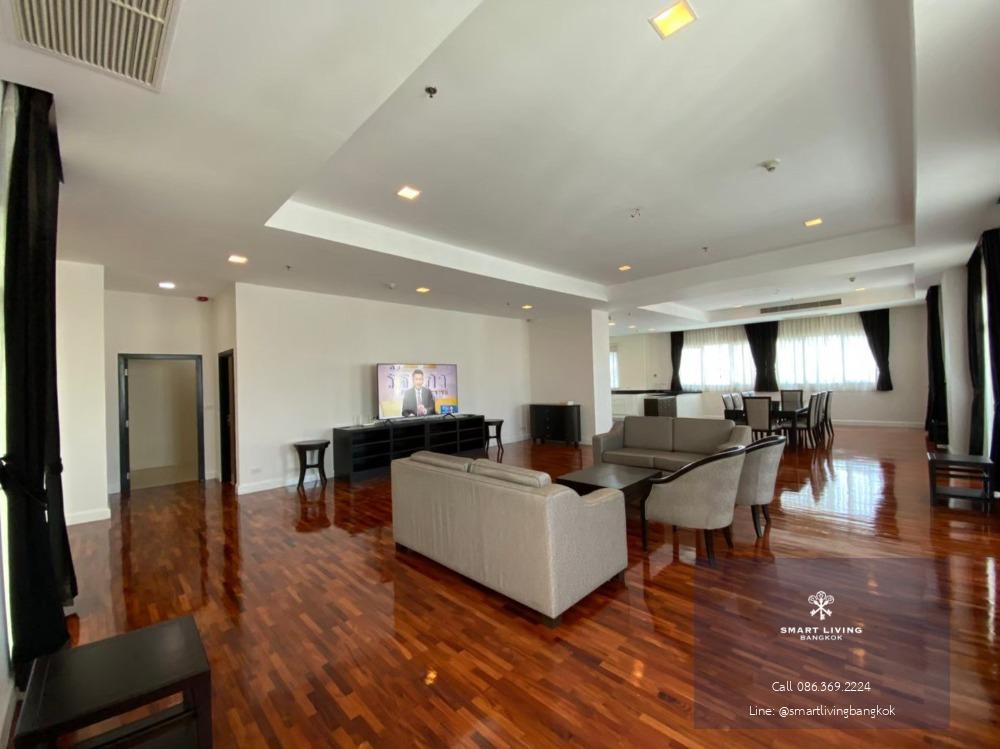 ✨ ให้เช่าPenthouse รีโนเวทใหม่ใจกลางเมือง ขนาด 440 ตรม. เฟอร์นิเจอร์ครบ ชั้นบนสุด ใกล้BTSอโศก และMRT สุขุมวิท