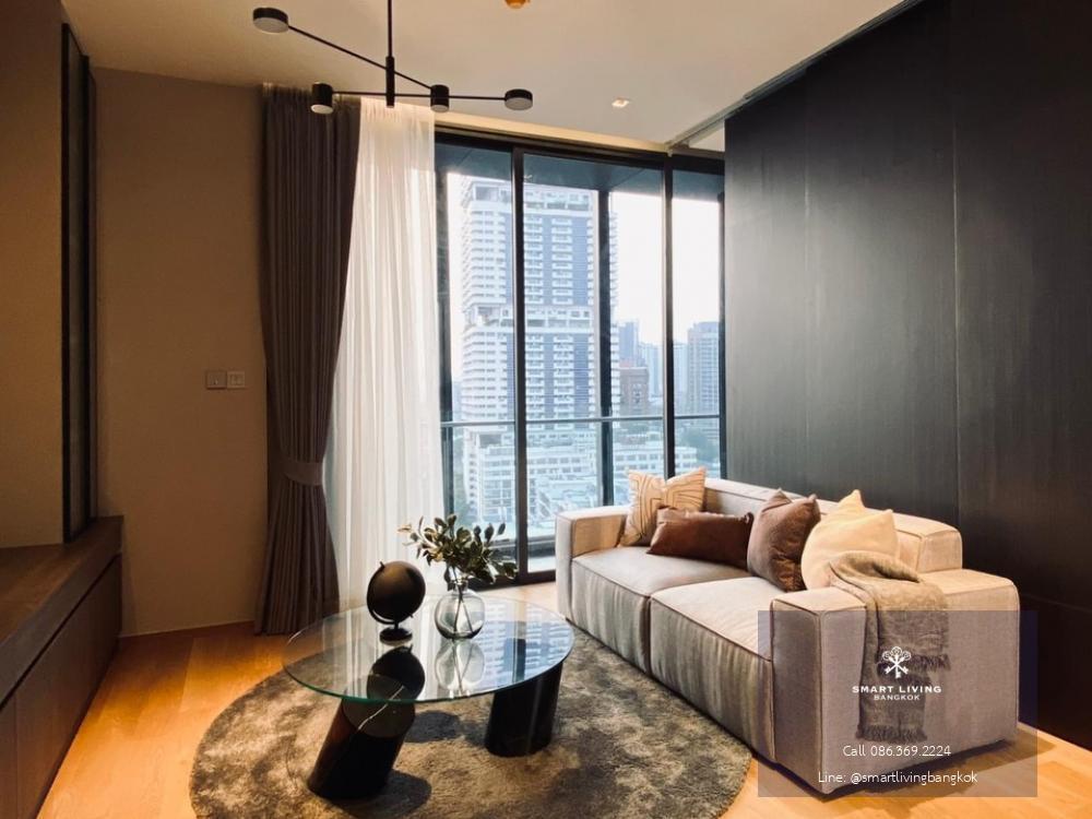 📢👇Rare item only 1 type in each floor, sell with tenant contract til June 24, Luxury condo with 5 stars concierge service, close to BTS, only about 10 mins walk to Em district