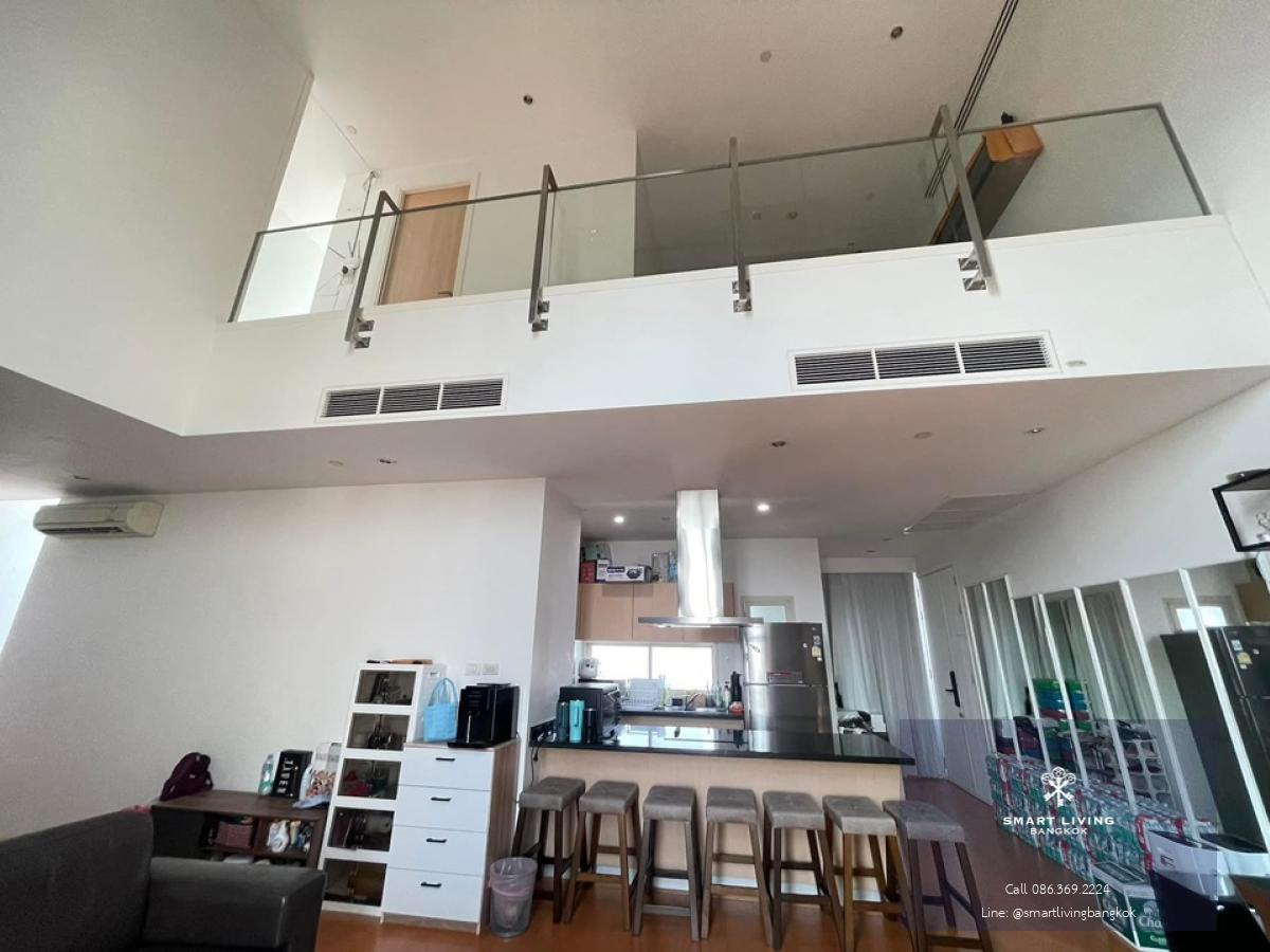 📢👇 Duplex Penthouse at The Wind Ratchayothin, near Major Ratchayothin , easily traveling many routes, unblocked city view