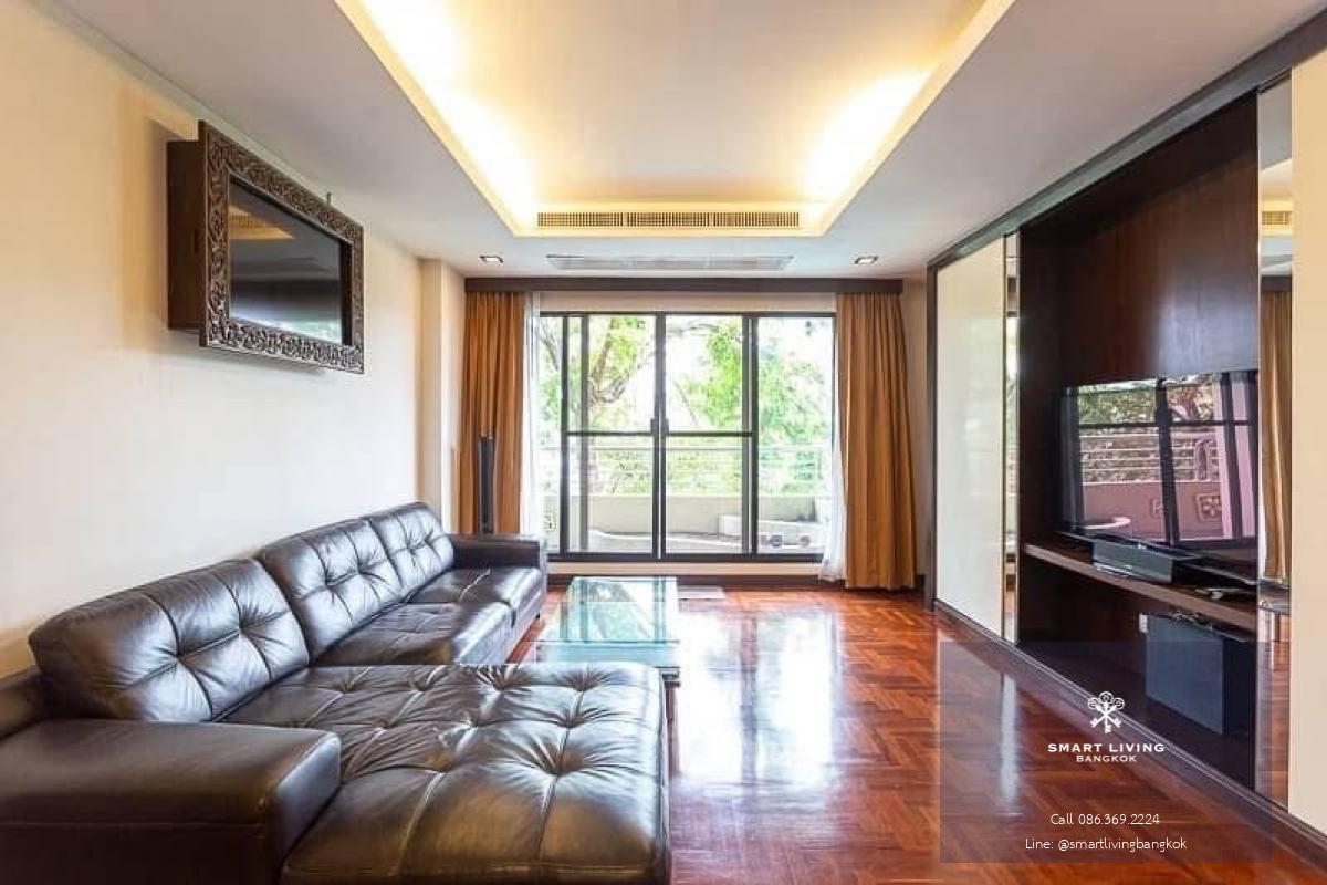 📢👇 Newly renovated low rise condo,combine unit, quiet & peaceful place to live or invest as located in good area near ONE Bangkok , easily traveling in many routes