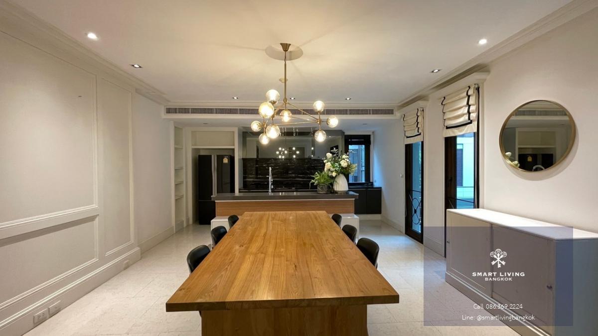 📢👇Baan Lux Sathorn is one of luxury place to live, big balcony, private lift, private pool, private automatic garage for 2 Cars parking with air conditioner