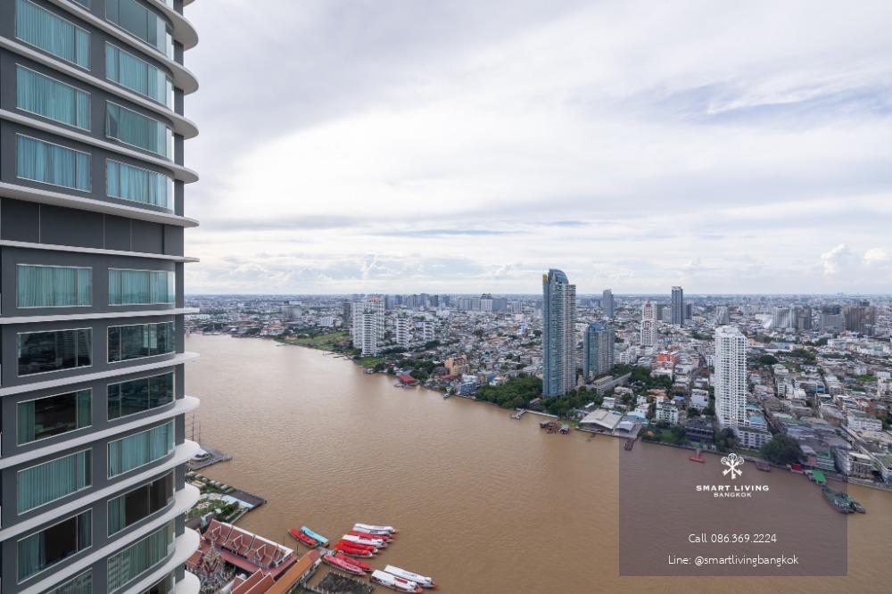 ให้เช่า คอนโดหรูที่ Menam Residences, ขนาด 1 ห้องนอน, ตกแต่งสวย เฟอร์นิเจอร์ครบ, ชั้นสูง วิวแม่น้ำเจ้าพระยา, ใกล้ BTS สะพานตากสิน