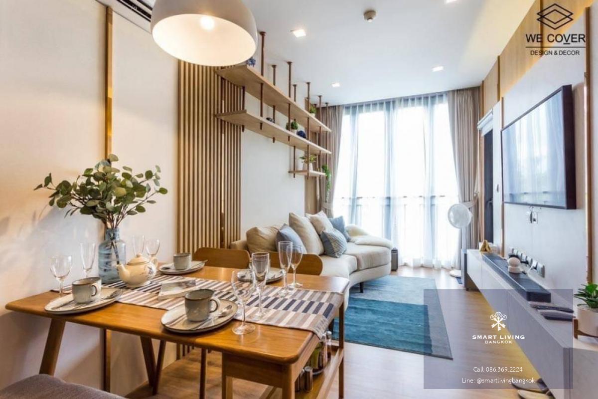 ✨ 👍Sell with tenant til July 25 at Kawa Haus , worth price for living or investing, decoration by popular furniture brand Chanintre , near  Bangkok Prep international school, Community Mall Habito, Sansiri Backyard