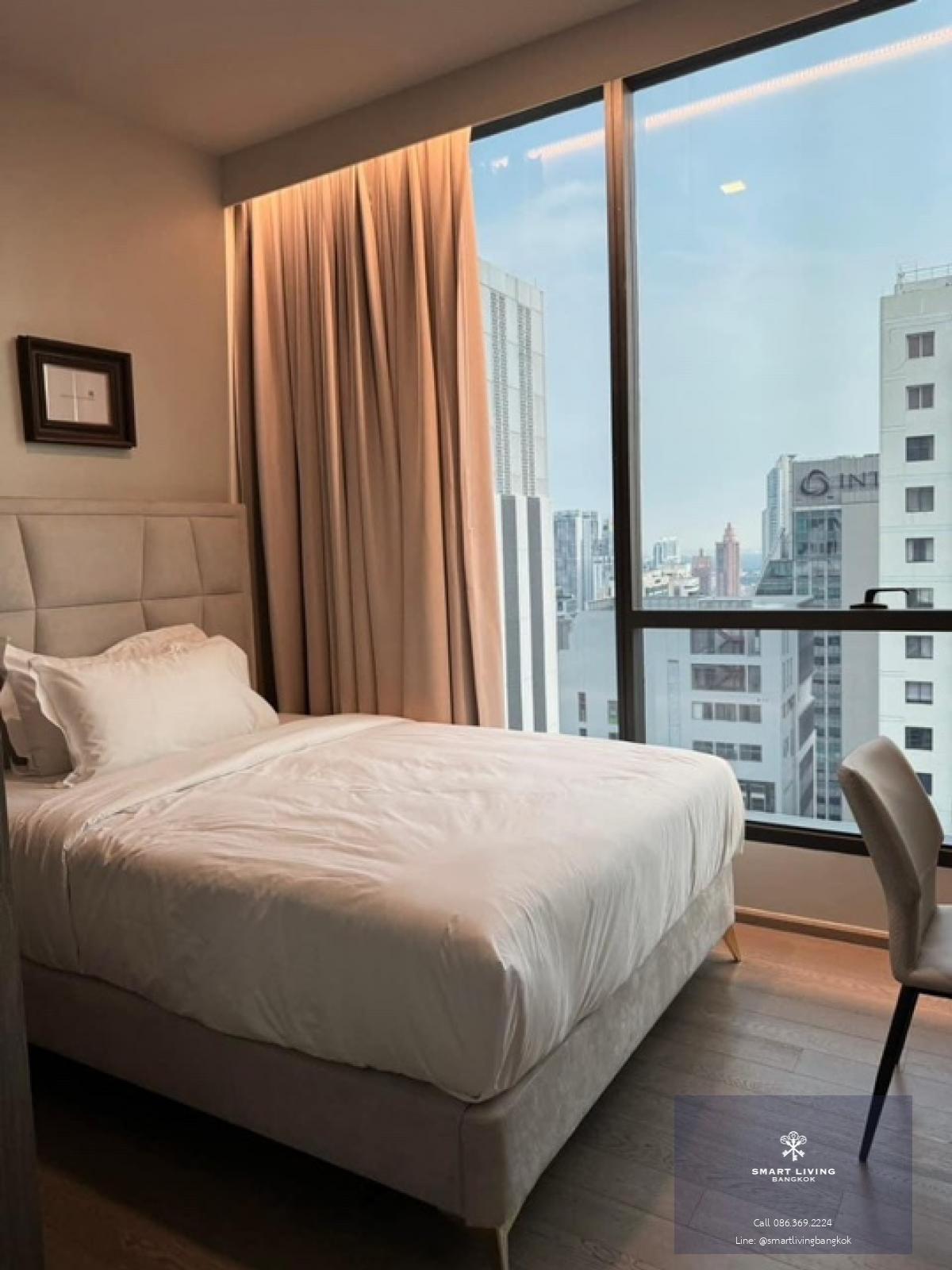 📢👇Grab or gone 3 beds at Celes Asoke near Terminal 21, easily traveling by BTS and MRT