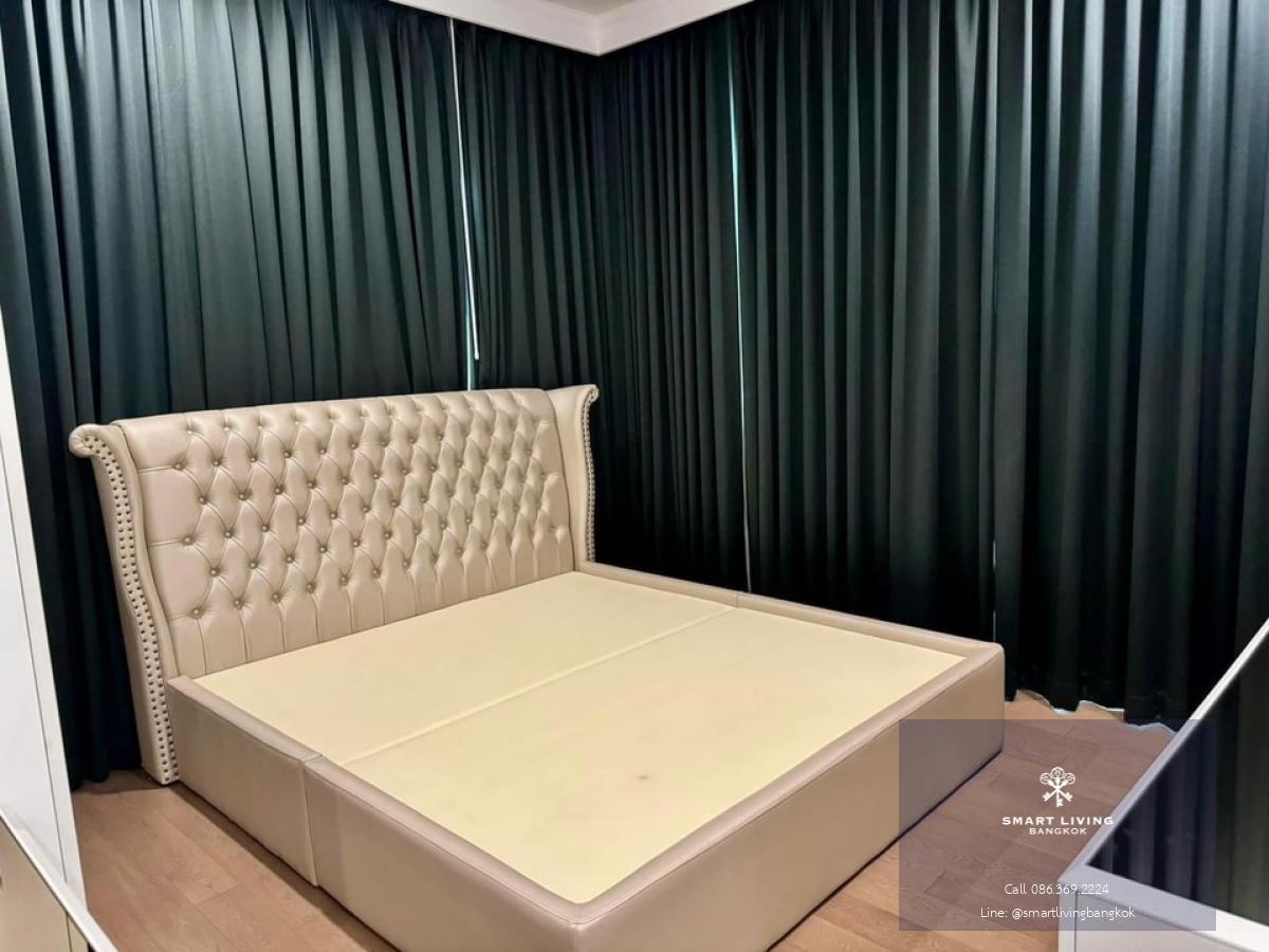 📢👇 High-end condo located in great location next to Si Ayutthaya Road where connected to many important business roads, unblocked view of Baiyok tower.