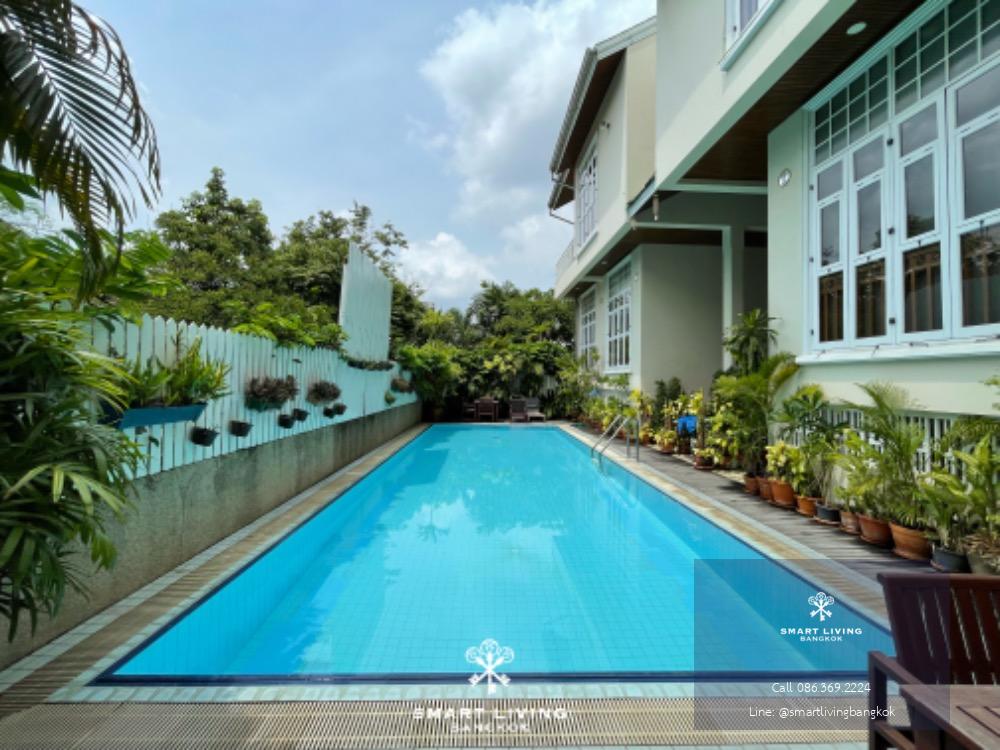 ✨ 👍For rent Townhouse 3 bedrooms with shared pool , near BTS Thonglor