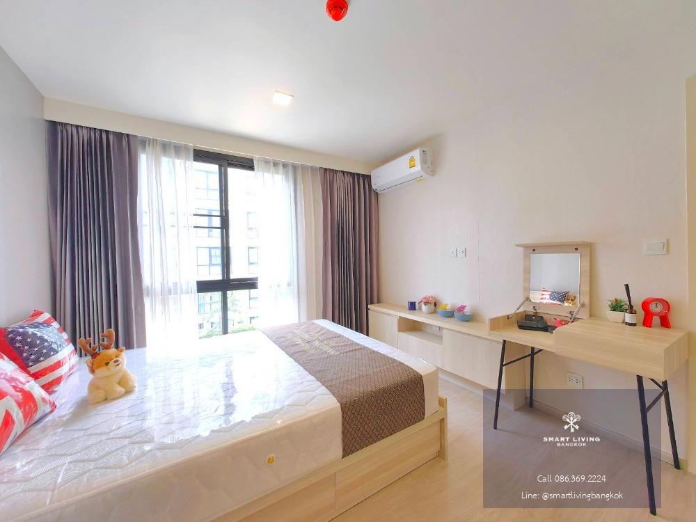 📢👇Available Mid of July For sale / rent petfriendly condo near Central Rama 9, corner unit, fully furnished