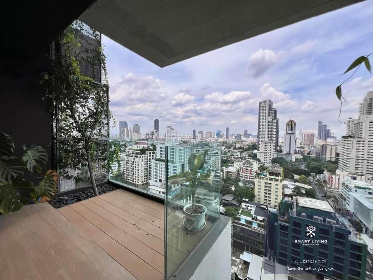 📢👇Corner unit at  Siamese Exclusive Sukhumvit 31, easily access in many routes, private elevator access, unblocked view, big balcony, fully furnished, ready to move in