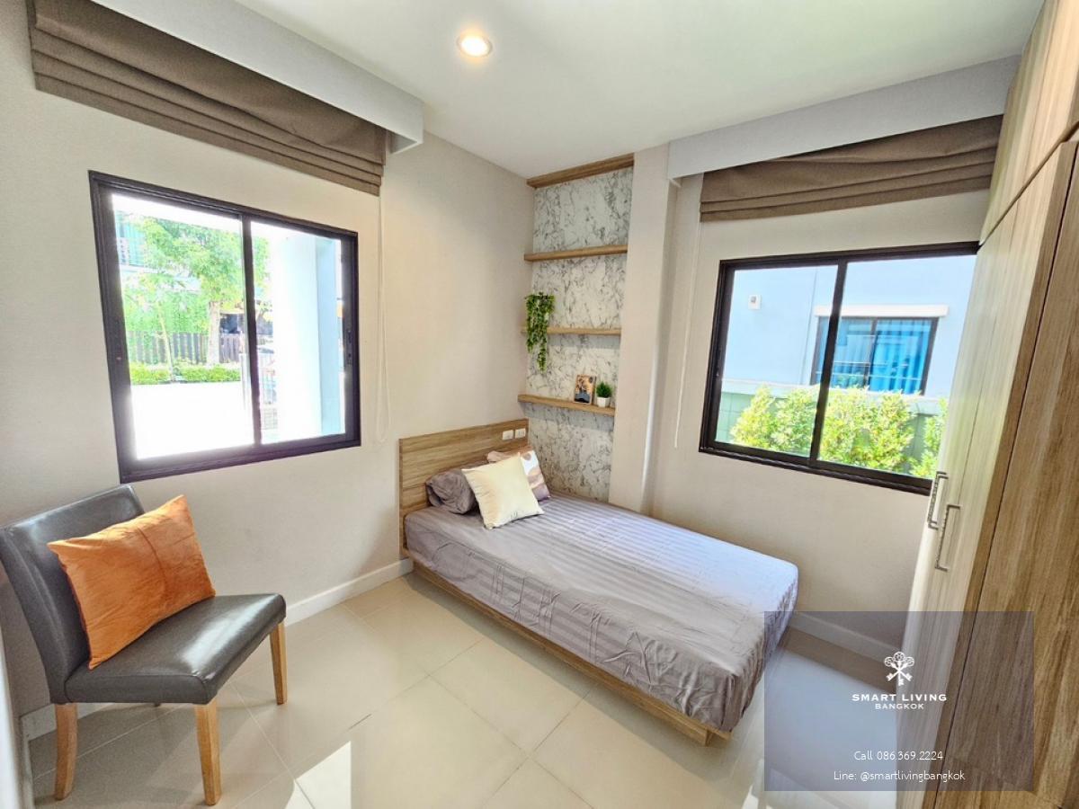 📢👇 Newly renovated at Baan Lumpini Suan Luang Rama 9 located only 550 meters to Suanluang park