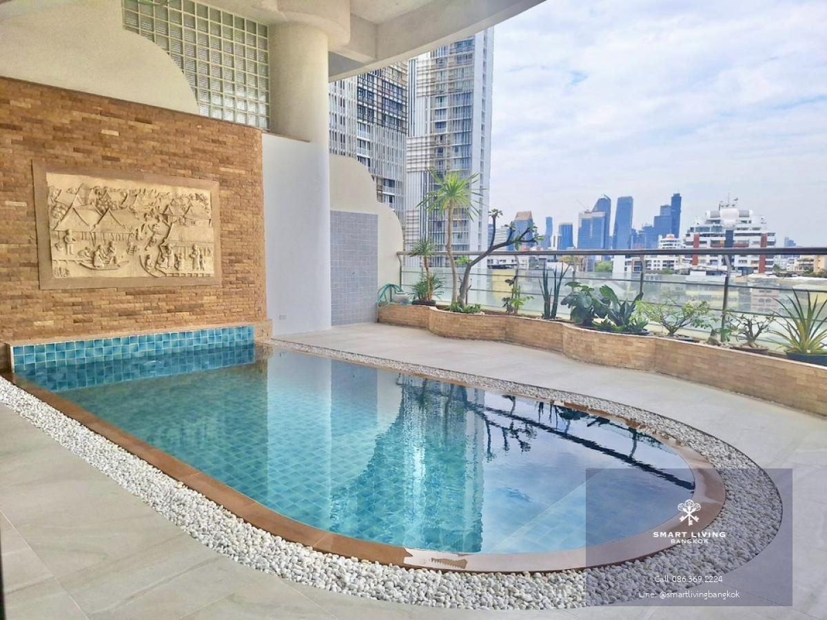 📢👇Living in luxury duplex unit with private pool and panoramic city view , walking distance to Emporium