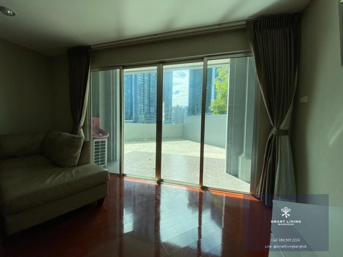 📢👇 For rent RARE item , big size  duplex unit at Belle Grand Rama9 one of the most highly demand for expat to live good price, good location , fully funished, only about 5 mins walk to MRT Rama 9, Central Plaza, G Tower.