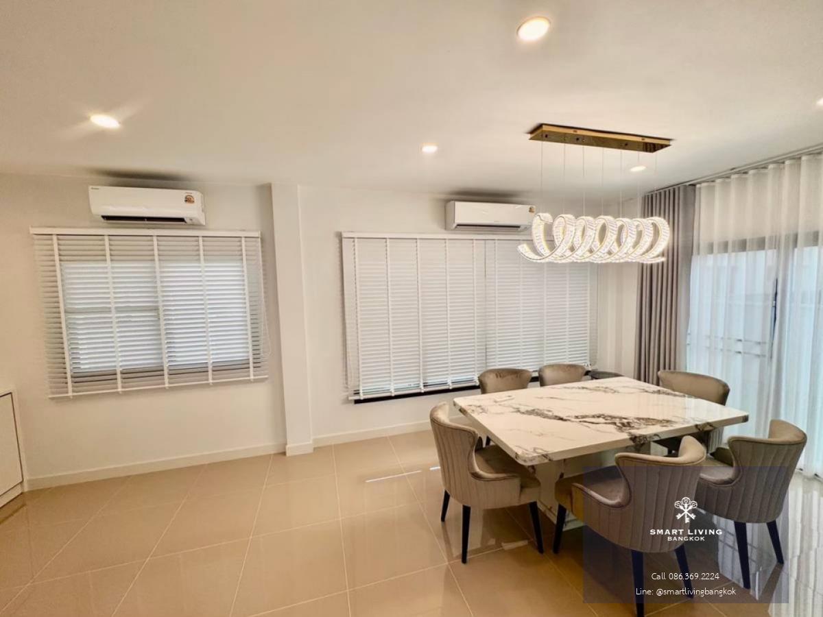 📢👇Brand new house at  Grande Pleno Sukhumvit Bangna, near Mega Bangna fully furnished