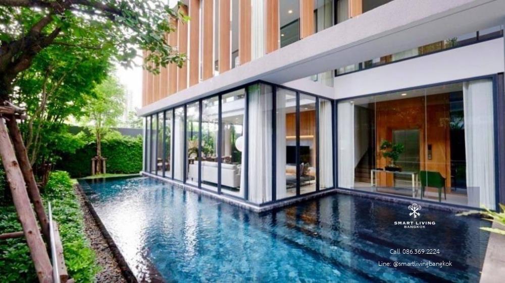 🏡ขายบ้านเดี่ยว 3 ชั้น ระดับ Ultra Luxury ที่มีความเป็นส่วนตัว เพียง 20 ยูนิต ใจกลางพระราม 9 มั่นใจในระบบความปลอดภัย ด้วยรั้วไฟฟ้ารอบโครงการ พร้อม lift และ สระว่ายน้ำส่วนตัว