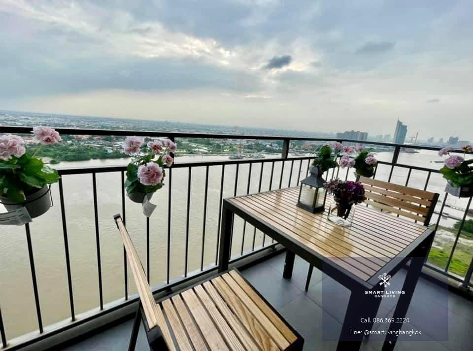 🔥 ขายด่วน U delight residence riverfront , 2 ห้องนอน ใกล้ BTS Chong Nonsi