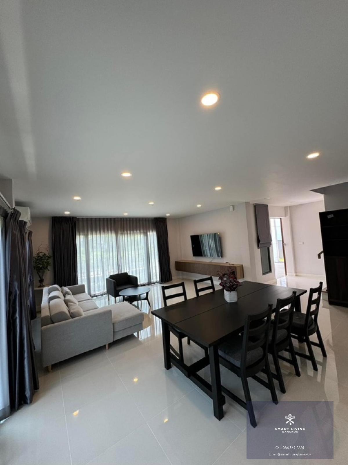 📢👇Single house in good compound with good security, near Donmuang airport, Harrow international school