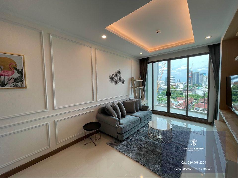 📢Supalai oriental sukhumvit39 for rent! 2 bedroom huge size fully furnished nice view surrounded by convenience place