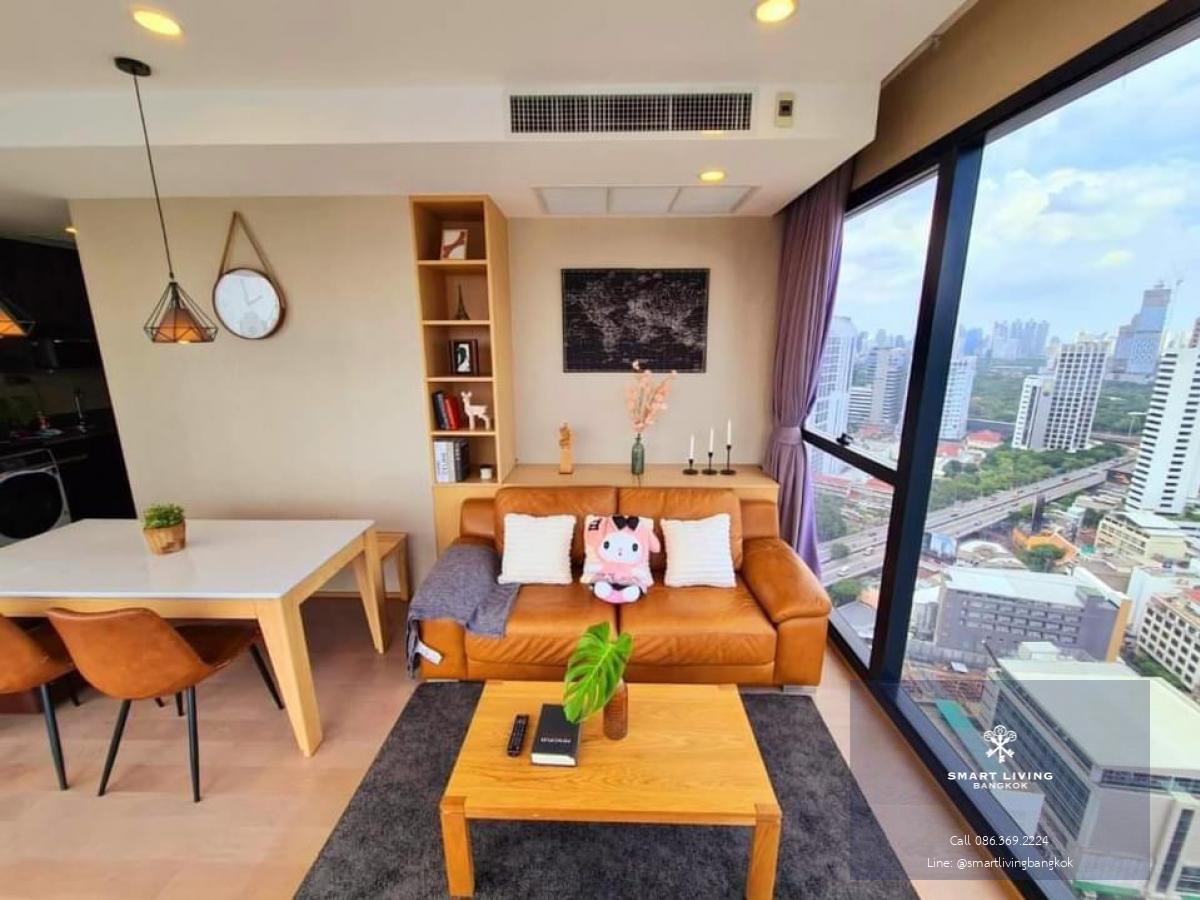 📢👇 Brand new unit and project for rent , 2 bedrooms near Lumpini park, Royal  sport club ,  Samyan Mitrtown, Siam Square, Chulalongkorn university , huge unblocked view, fully furnished and ready to move in at Ashton Chula Silom