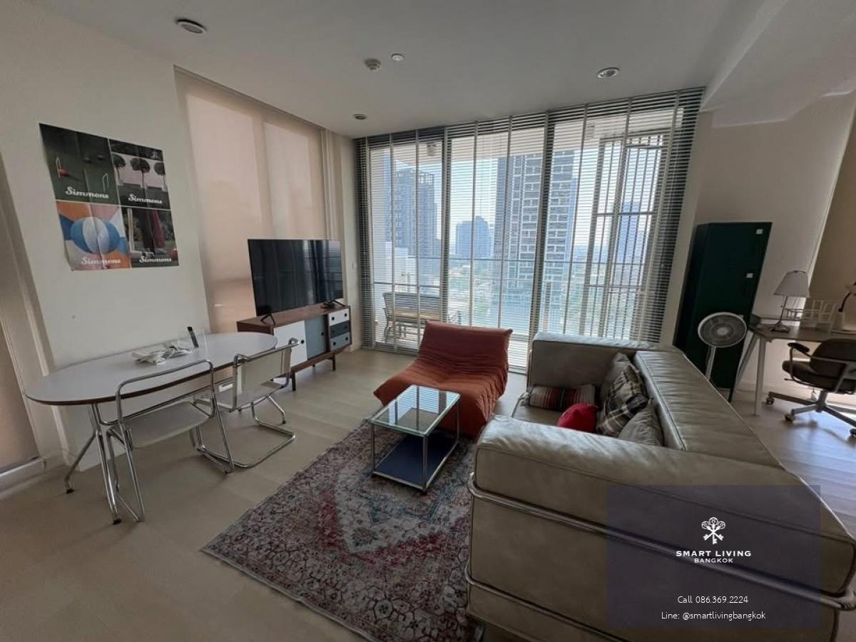 📢👇Corner unit at Aequa Residence Sukhumvit 49, unblocked view, near Park Lane Ekkamai, Bangkok Prep International School, Ekkamai International School