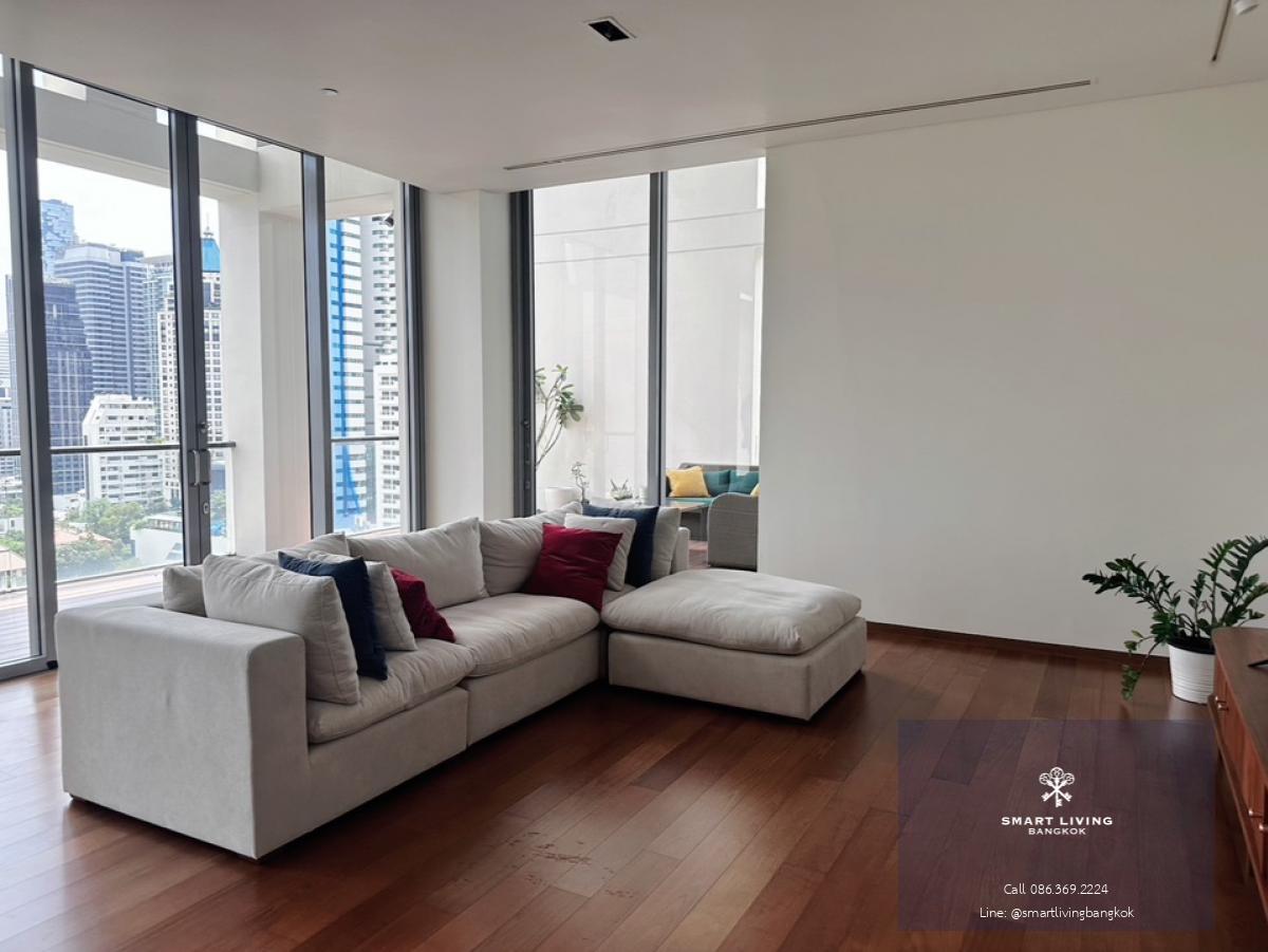 📢👇 Rare item  Luxury condo 3 beds Duplex, private lift, spacious living room , unblocked view, located in Sathorn, next to Sukhothai Hotel. There are three exits: one to Soi Suan Phlu , Soi Nanta(Sathon 1),  Sukhothai hotel ( south Sathon ), conceige serv