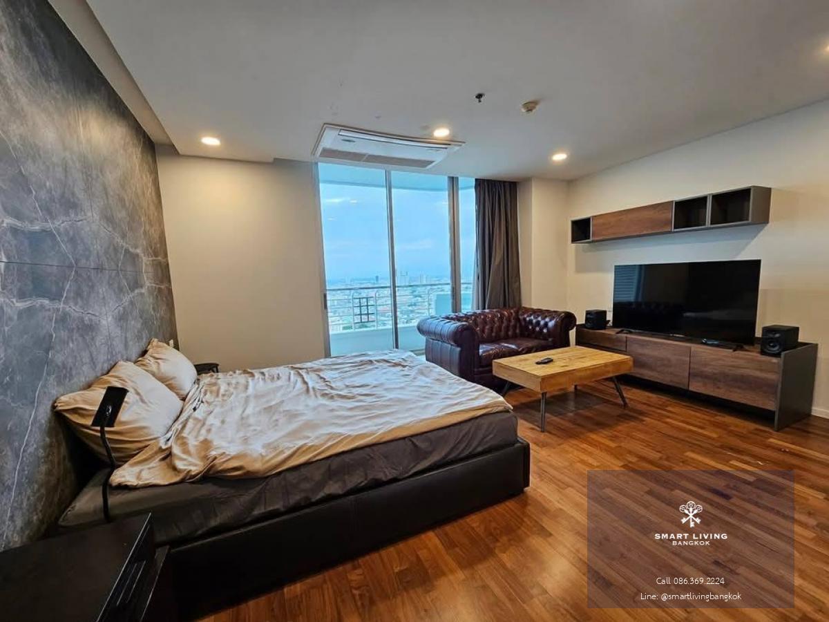 📢👇 Rare item!! Very good price for 3 beds at Sathorn Heritage Residence, fully furnished, big balcony, unblocked view