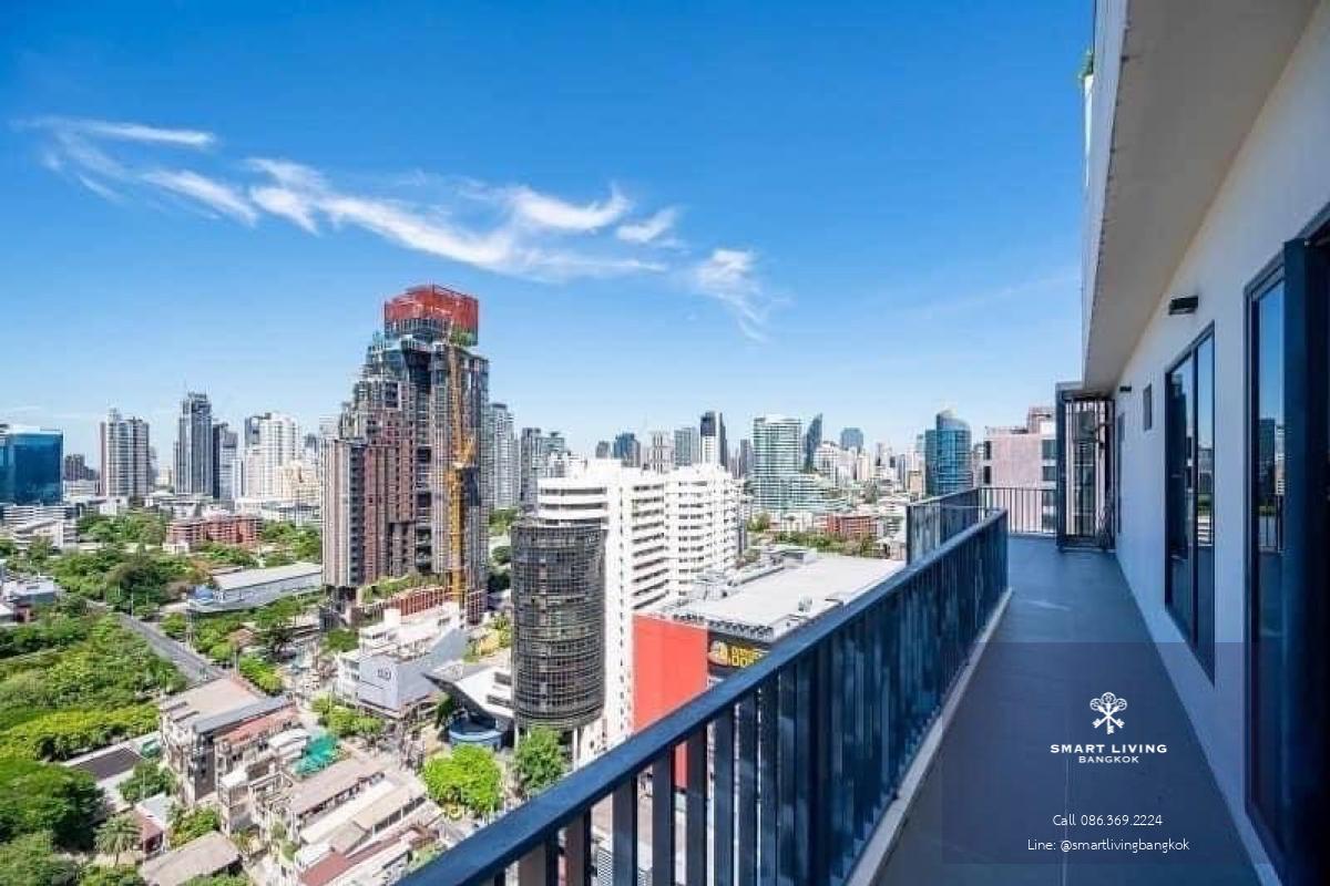 📢👇Penthouse, petfriendly, long big balcony ,located in Thonglor / Ekamai near Donki mall