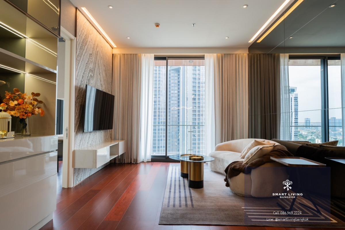 📢👇 Luxury brand new project in Thonglor where so many restaurants, coffee shops, supermarkets nearby , unblocked view, nice modern decor, ready to move in