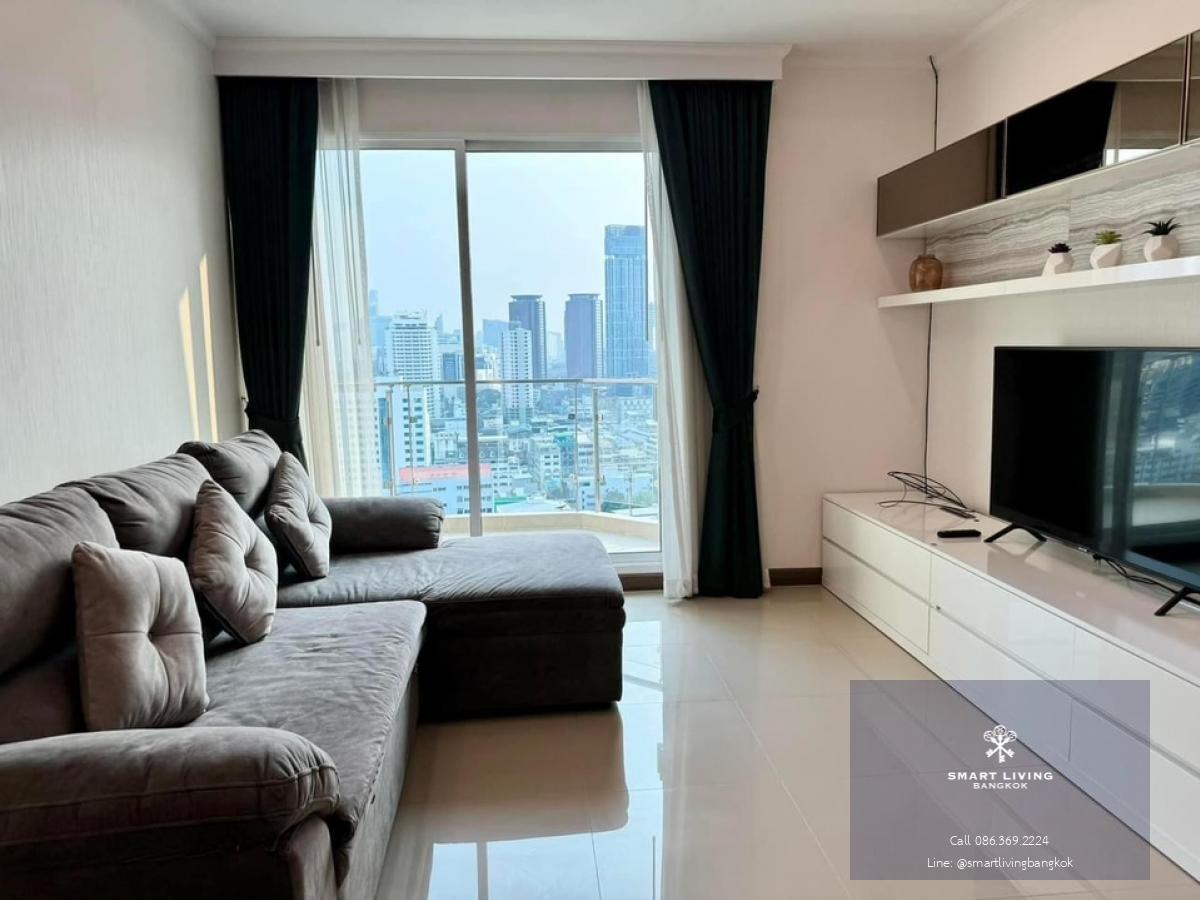 📢👇 High-end condo located in great location next to Si Ayutthaya Road where connected to many important business roads, unblocked view of Baiyok tower.