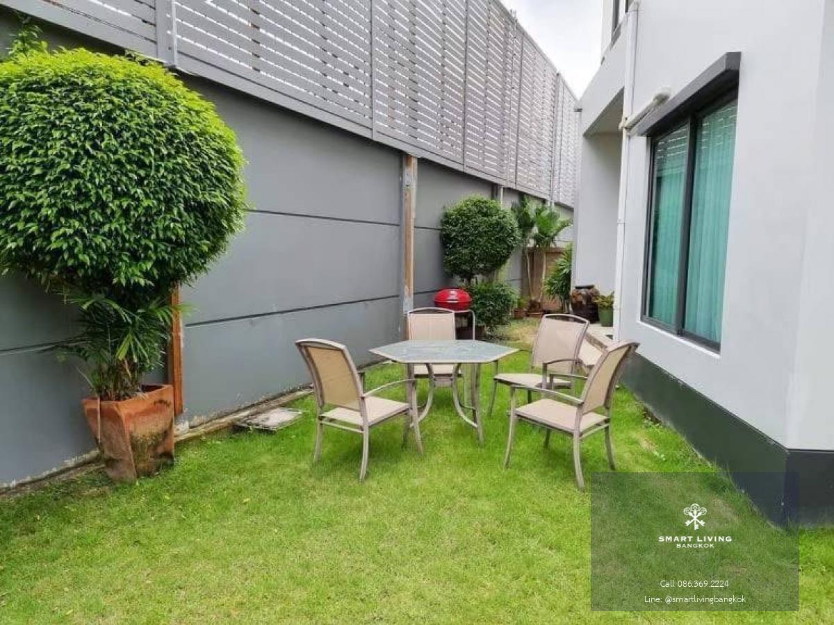 📢👇 Living in good compound and good security at Setthasiri Krungthep Kreetha 1, near Brighton College International School, Wellington College International School Setthasiri Krungthep Kreetha