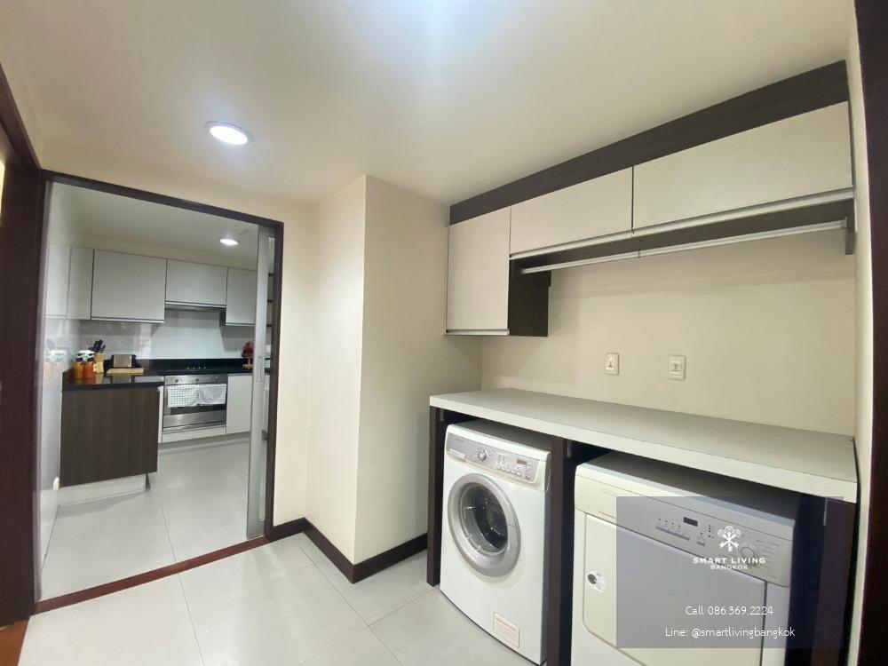 🐶Private residence in heart of Asoke for rent! 2 Bedroom fully furnished, can walk shortcut to Benjakitti park ,close to Terminal 21