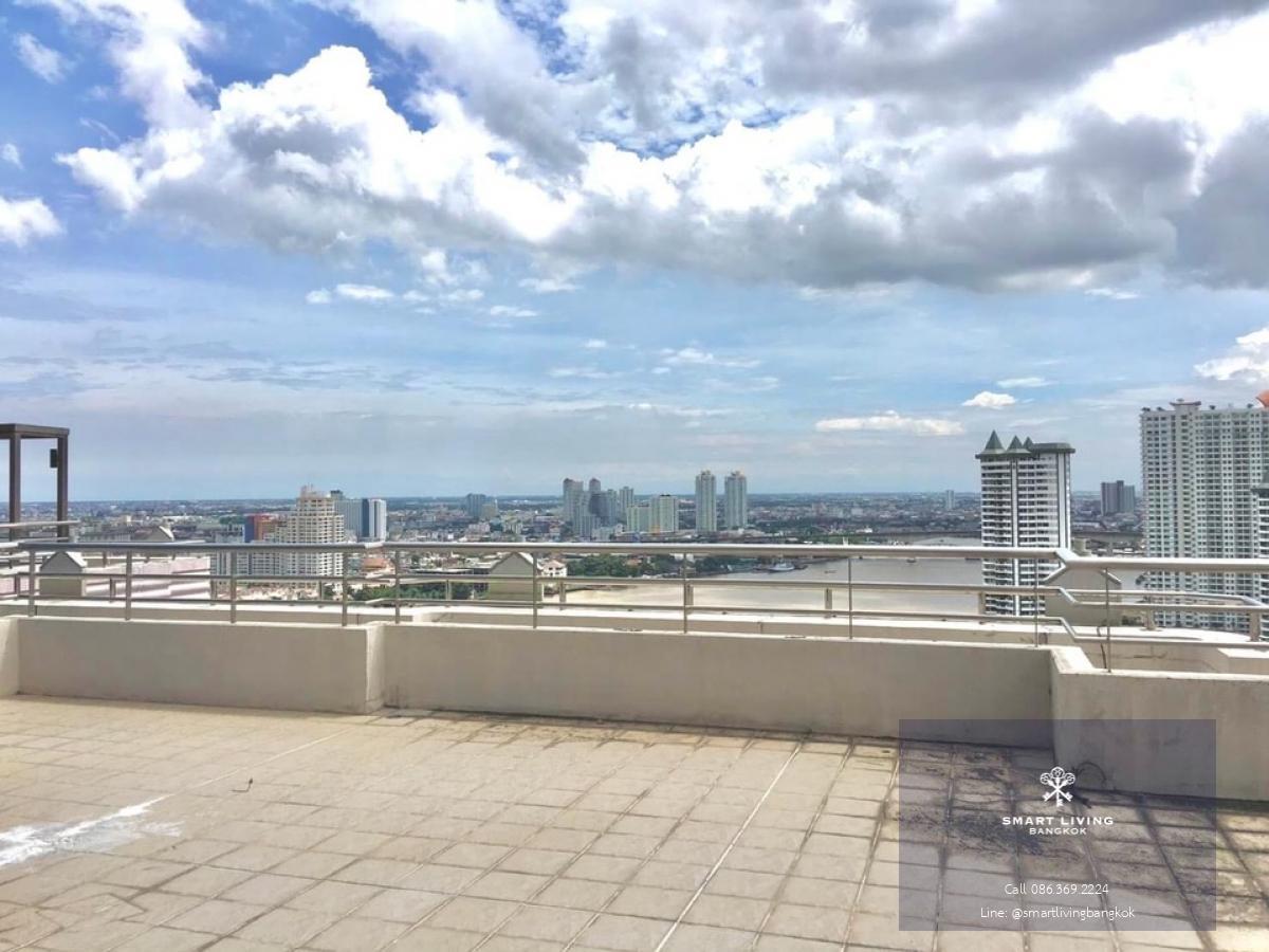 📢👇 Living and relaxing by the river in penthouse triple floors with your family and pet , extra big balcony, bare shell, decorate your own style