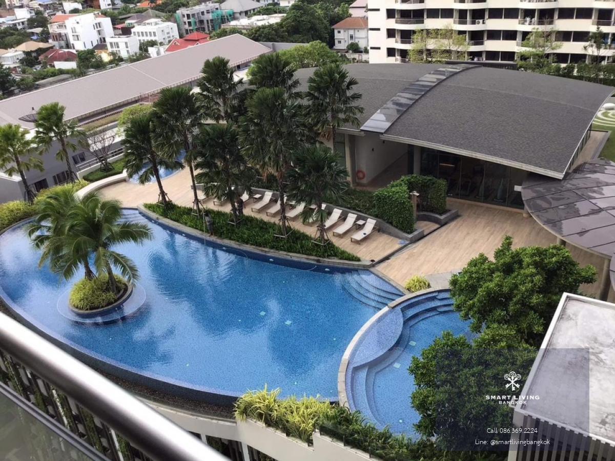 📢👇For sale with tenant contract rental price 44,500 Baht til 28 Feb 25 or can move out with prior notice at Supalai Orientel Sukhumvit39, fully furnished, unblocked pool view. Places nearby Taka town , Top mall , Top food mall, Rainhill Community Mall , W