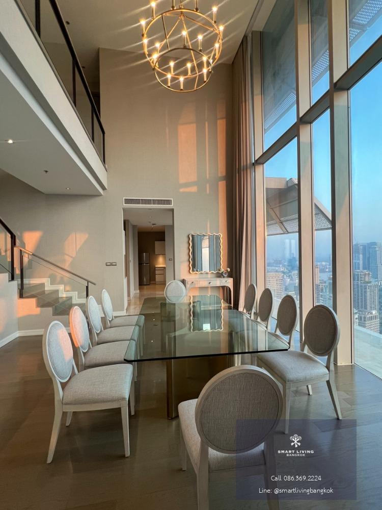 🌟✨For rent the best Penthouse in city Magnolia Ratchadamri 3 beds duplex with luxury furniture and superb panorama view, near Central World ready to move in.