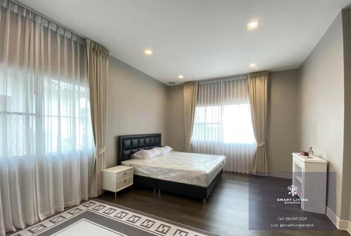 📢👇 For rent at Nantawan Ramintra-Paholyothin 50 , nice house in good compound with high security, easily traveling to city by the Express way, near many shopping malls, restaurants, International schools , fully furnished, ready to move in