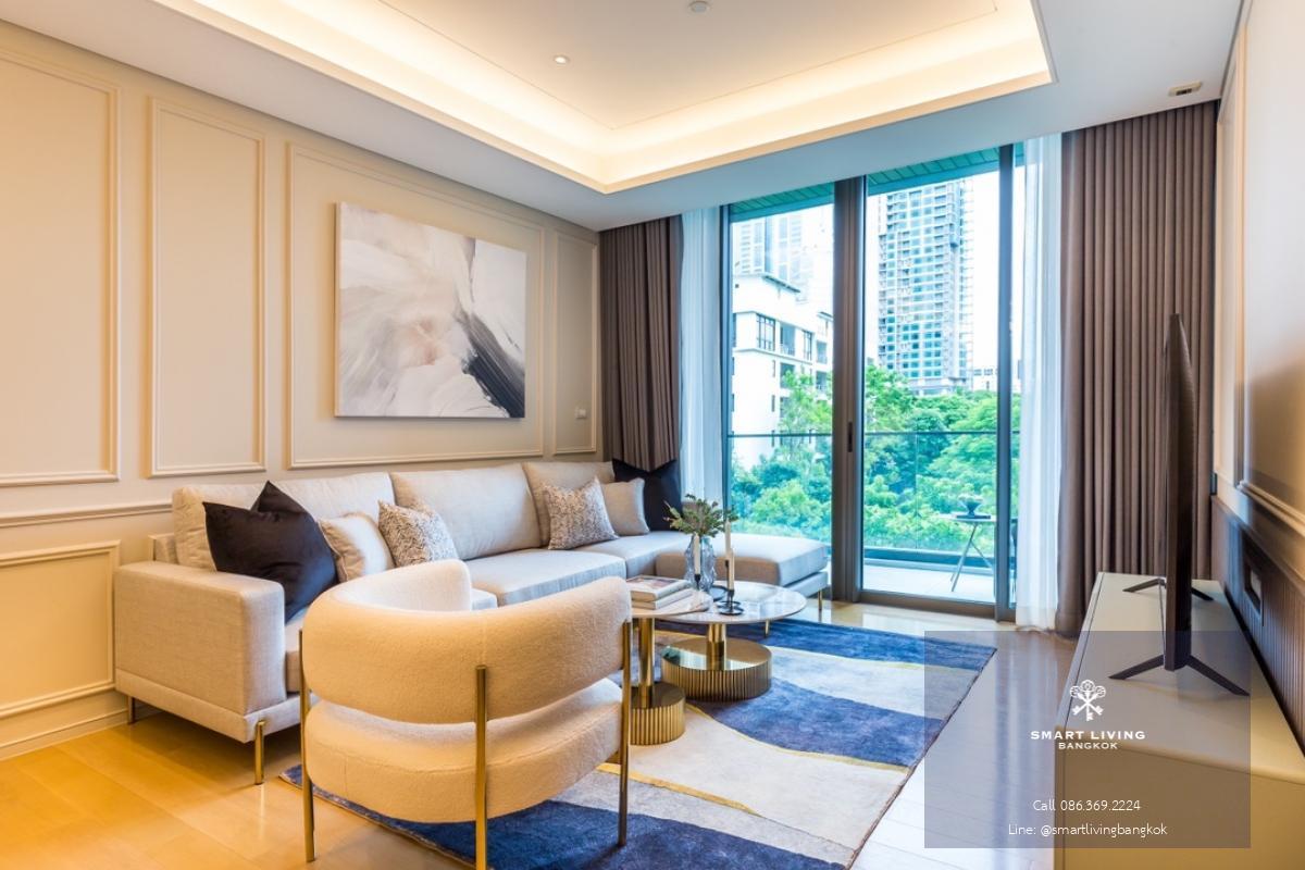 📢👇Luxury low rise condo, the most homely feeling and privately in Sindhorn village , adjacent to the Kimpton Maa-Lai Hotel and Velaa community mall, fully furnished, unblocked view of garden