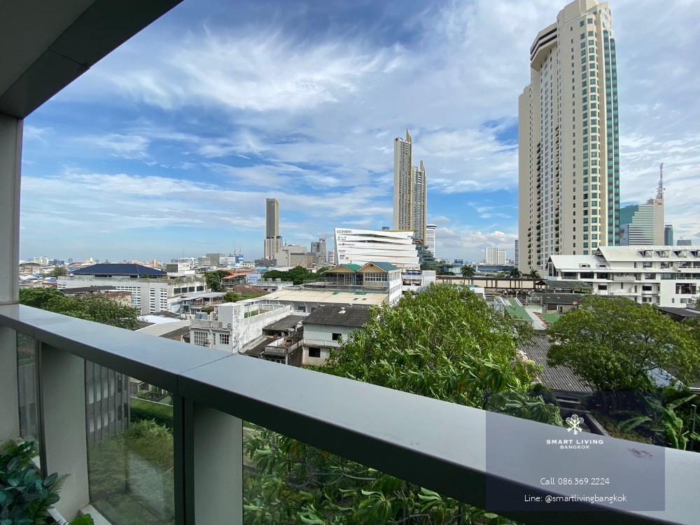 🔥Best price Duplex Penthouse for sale at The River Condominium 2xx,xxx / sq.m with luxury furniture and decoration 📢 Exclusive view facing Chao phraya river near iconsiam. Ready to visit and move in Tel. 086-369-2224