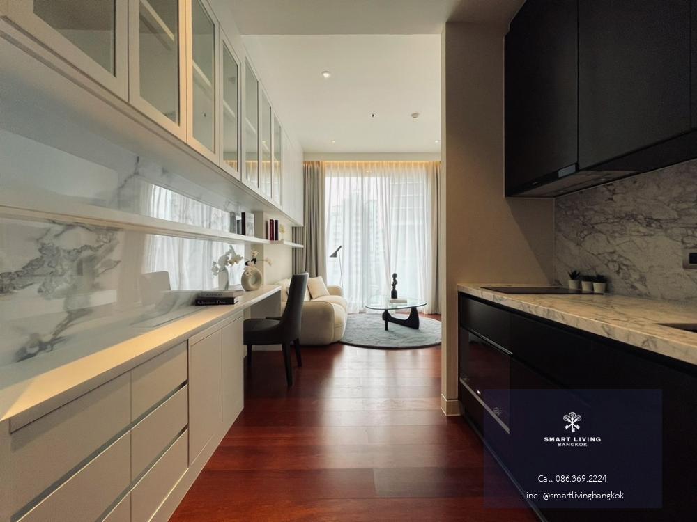 📢👇Luxury brand new project in Thonglor where so many restaurants, coffee shops, supermarkets nearby , unblocked view, nice modern decor, ready to move in 1st of April