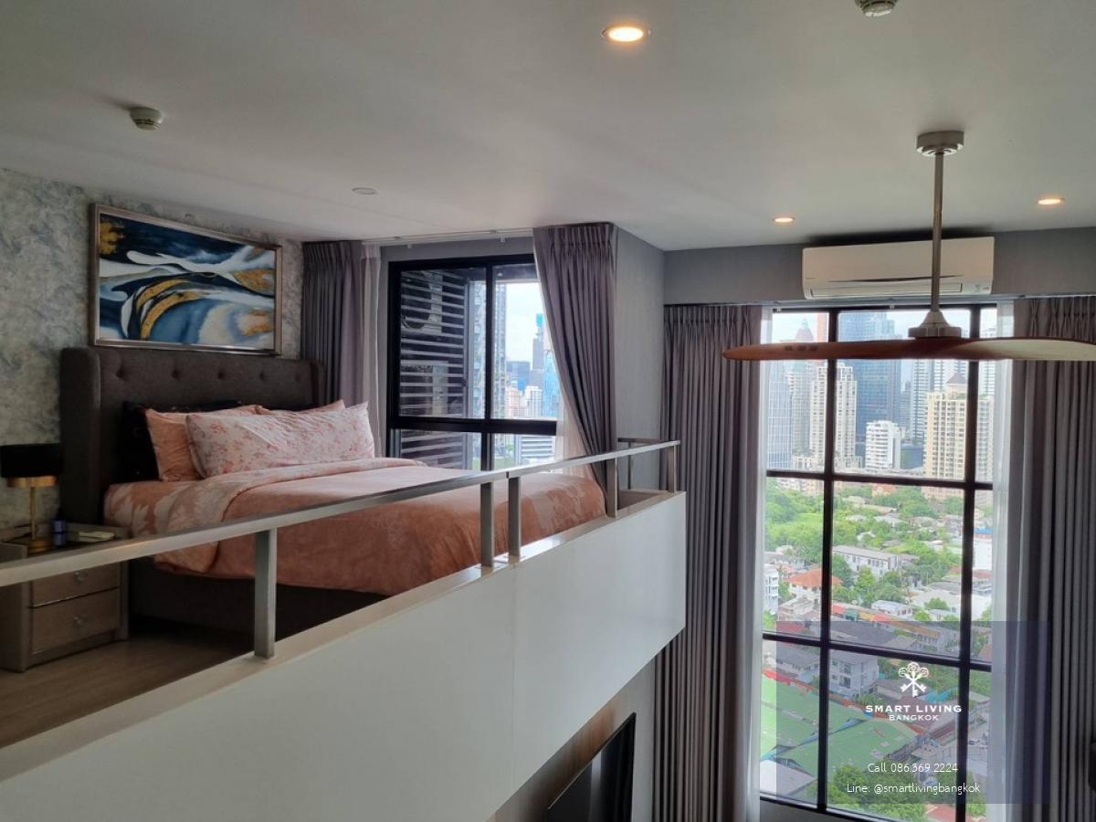 📢👇Ready to move in 19 Nov 24 Duplex unit at Knightsbridge Prime Sathorn is one of the good location in Sathorn, fully furnished, unblocked view, with special offer 2 hrs cleaning 2 times per month.