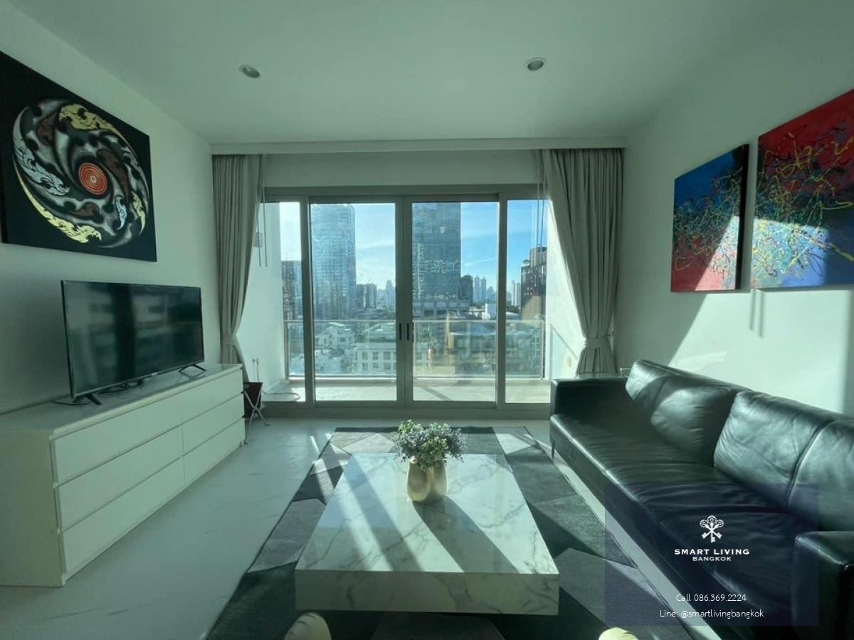 📢👇185 Rajadamri is one of luxury condo , unblocked view, long big balcony, fully furnished, near Central World, Lumpini park, Velaa community mall.