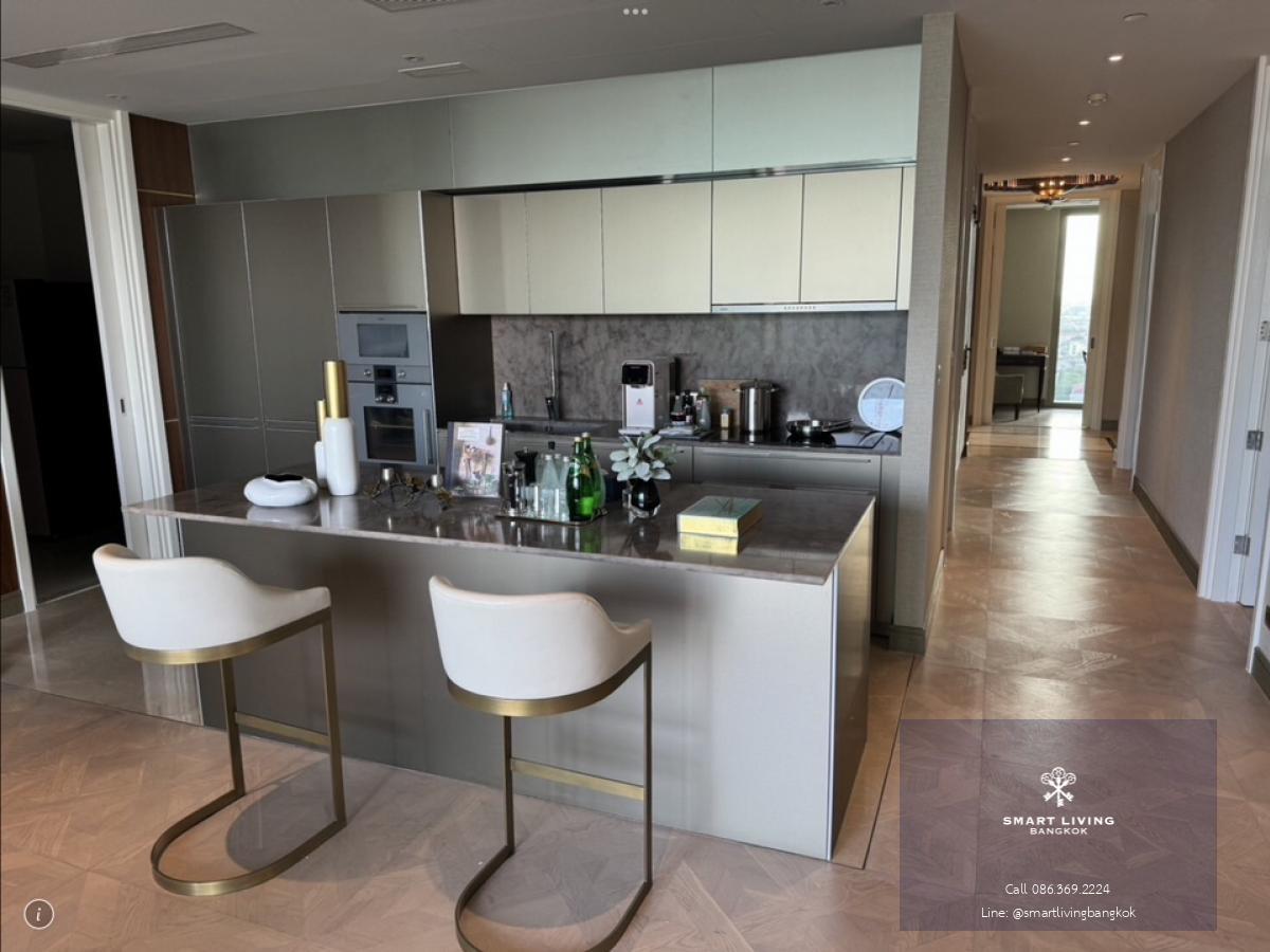 📢👇For sale 3 bedrooms at  The Residences at Mandarin Oriental Bangkok , super luxury condominium by the river, long big balcony with river view, fully furnished by Joyce Wang , near Icon Siam, BTS Saphan Taksin