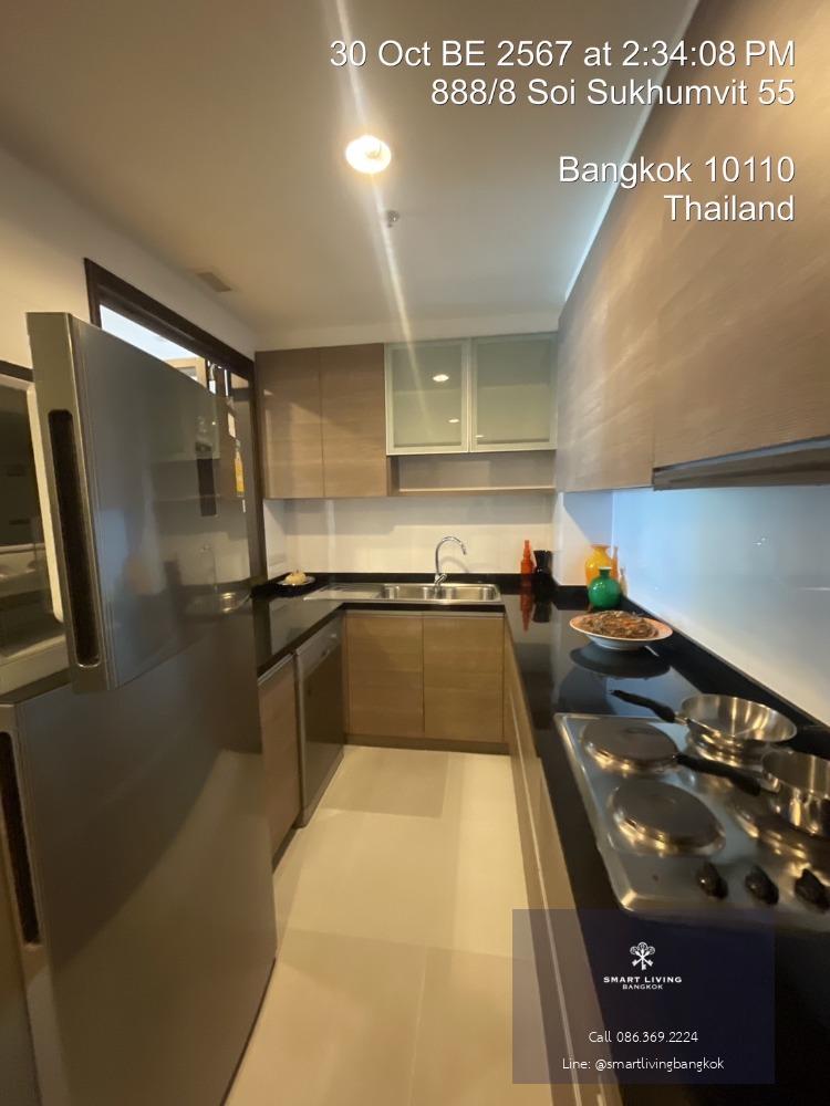 Capital Residence For rent!✨Modern unit 3bedroom Huge size and Fully furnished, Good location in heart of thonglor