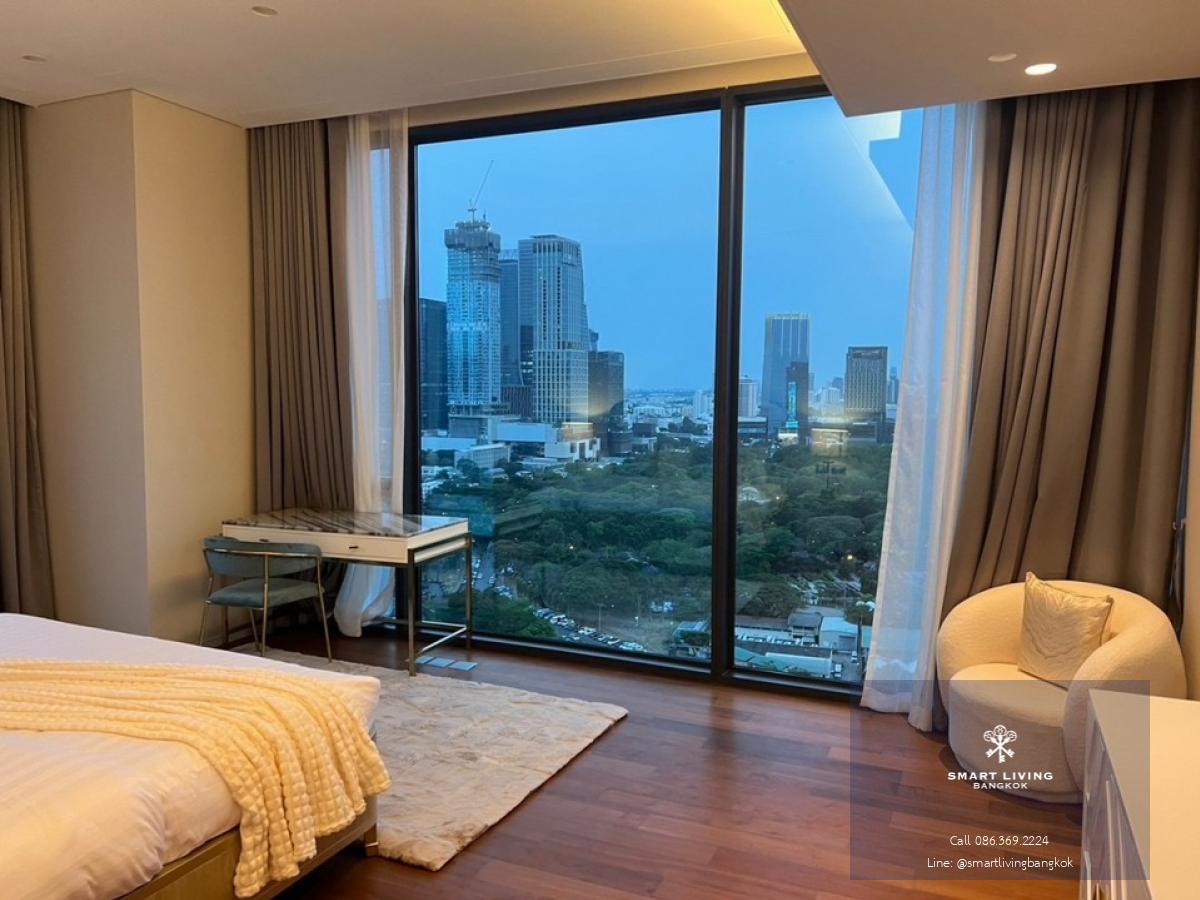 📢👇Hurry book this special unit now!!Super rare item at The Residences at Sindhorn Kempinski, 2 combine units, 5 beds, nice modern luxury with Lumpini park and city view, next to Velaa Community mall