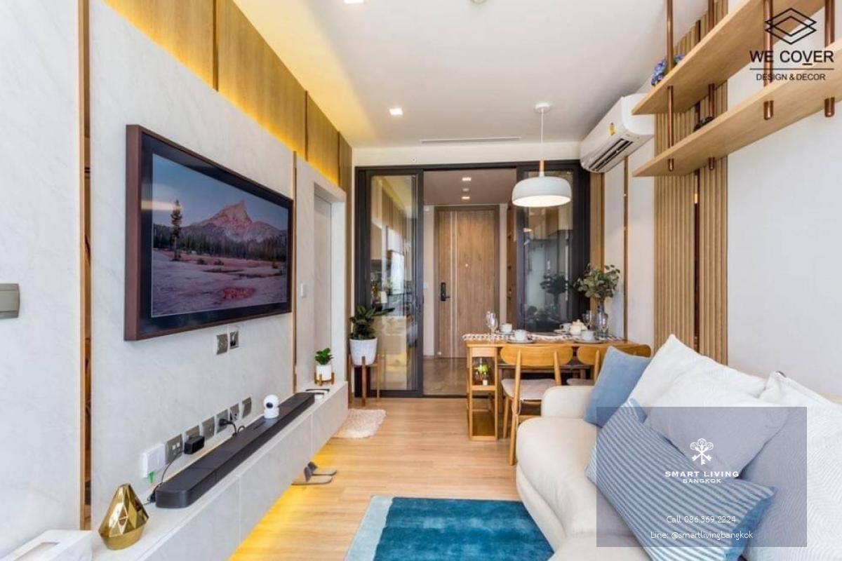 ✨ 👍Sell with tenant til July 25 at Kawa Haus , worth price for living or investing, decoration by popular furniture brand Chanintre , near  Bangkok Prep international school, Community Mall Habito, Sansiri Backyard