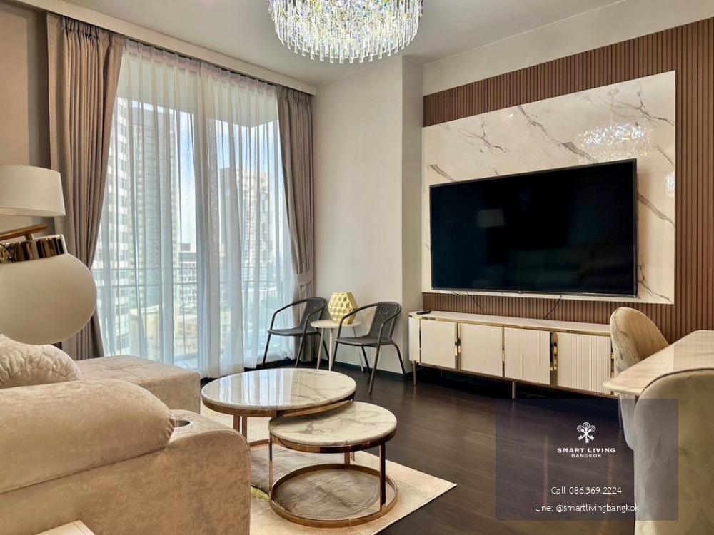 📢👇 Rare item! 3 beds in luxury project for rent, only few steps to BTS, surrounding with many popular restaurants and coffee shops , unblocked view, fully furnished, ready to move in