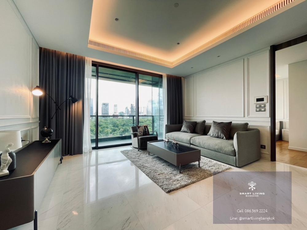 📢👇 Rare item big size unit for 1 bed at Sindhorn Tonson , The most luxury brand new project and  unit in prime area , timeless view of Lumpini park, peaceful and quiet , fully luxury modern decoration , ready to move in