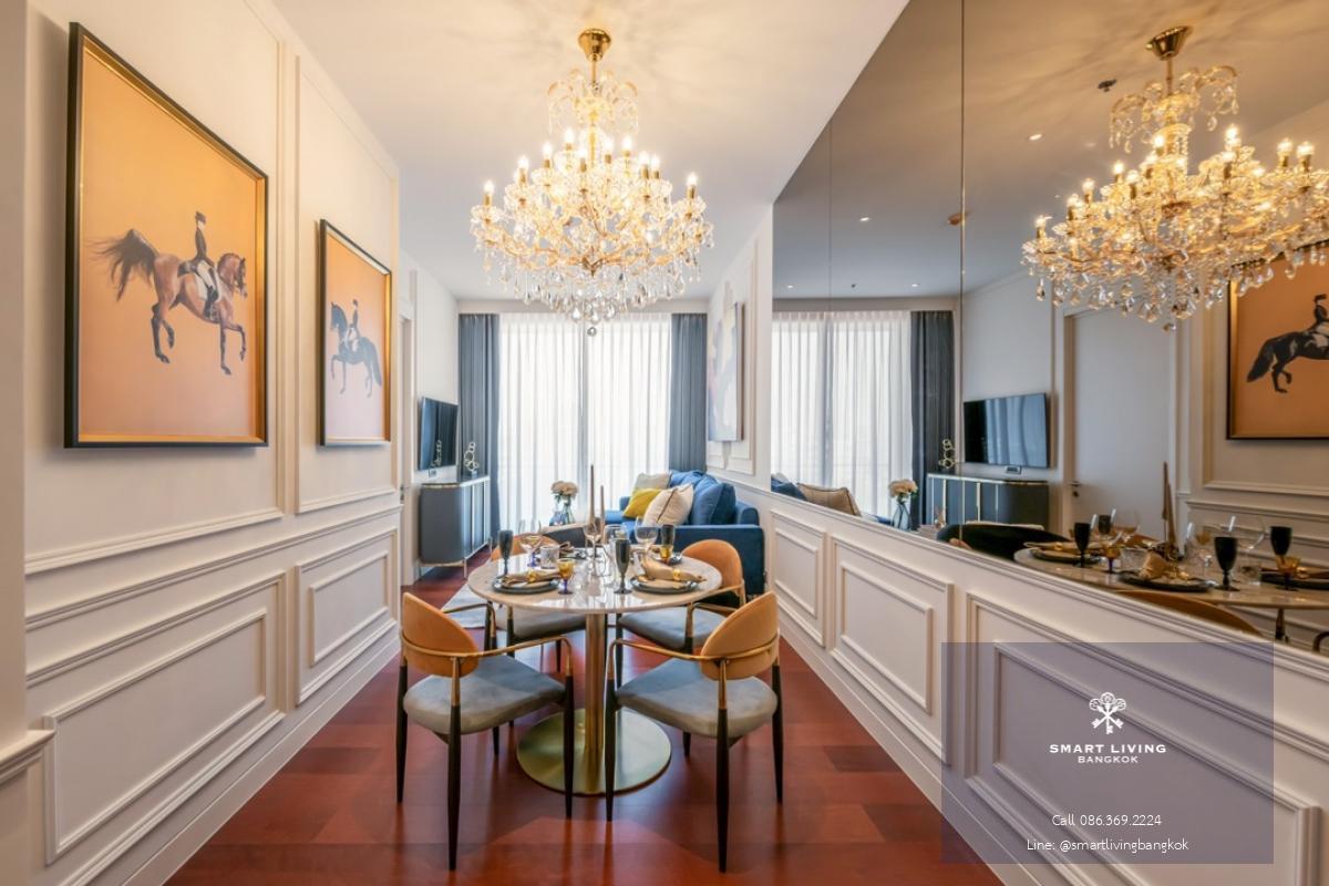 📢👇One of a modern luxury condo in Thonglor, designed by: Thailand's Best interior designer Khun Ticha “Best Luxury Home Staging“Fully furnished by luxury Imported furniture CHANINTR , nice layout, concierge, limousine service to BTS , near - St