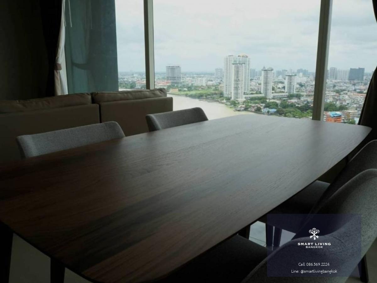 Menam residences, river view , big balcony, near Asiatique , Shrewsbury international school.