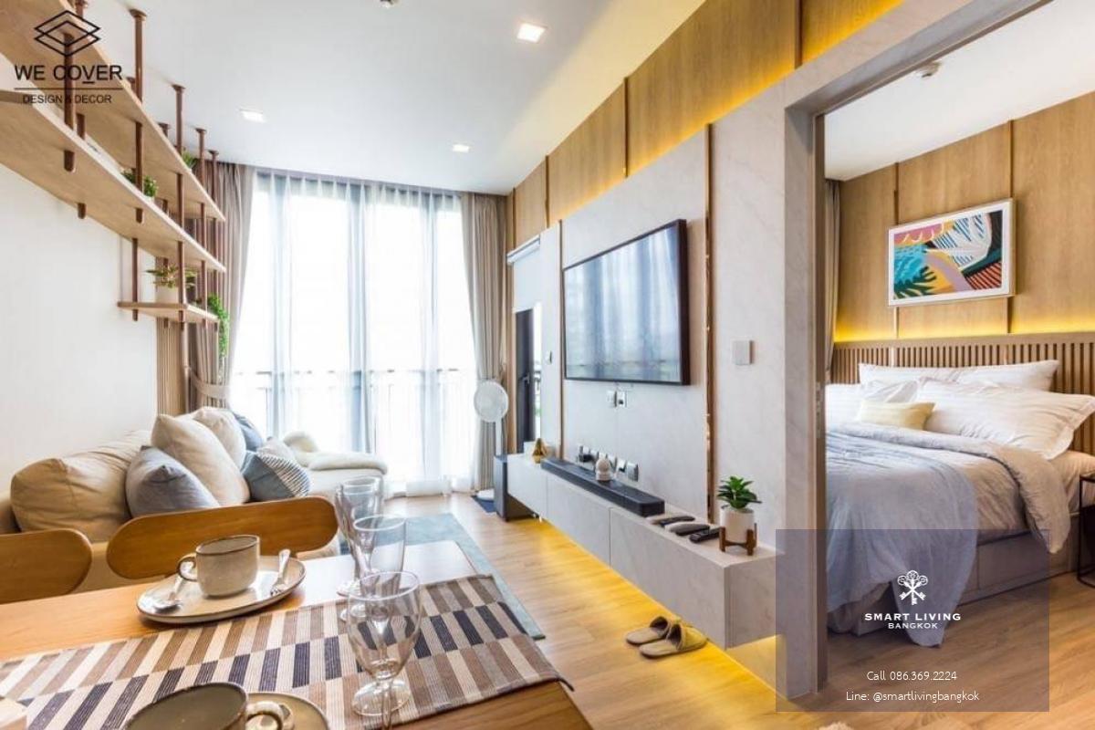 ✨ 👍Sell with tenant til July 25 at Kawa Haus , worth price for living or investing, decoration by popular furniture brand Chanintre , near  Bangkok Prep international school, Community Mall Habito, Sansiri Backyard