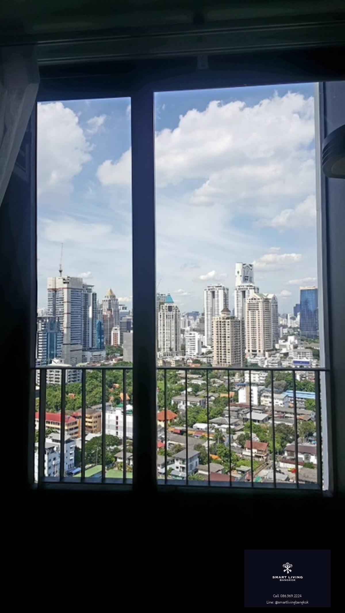 📢👇Ready to move in 19 Nov 24 Duplex unit at Knightsbridge Prime Sathorn is one of the good location in Sathorn, fully furnished, unblocked view, with special offer 2 hrs cleaning 2 times per month.